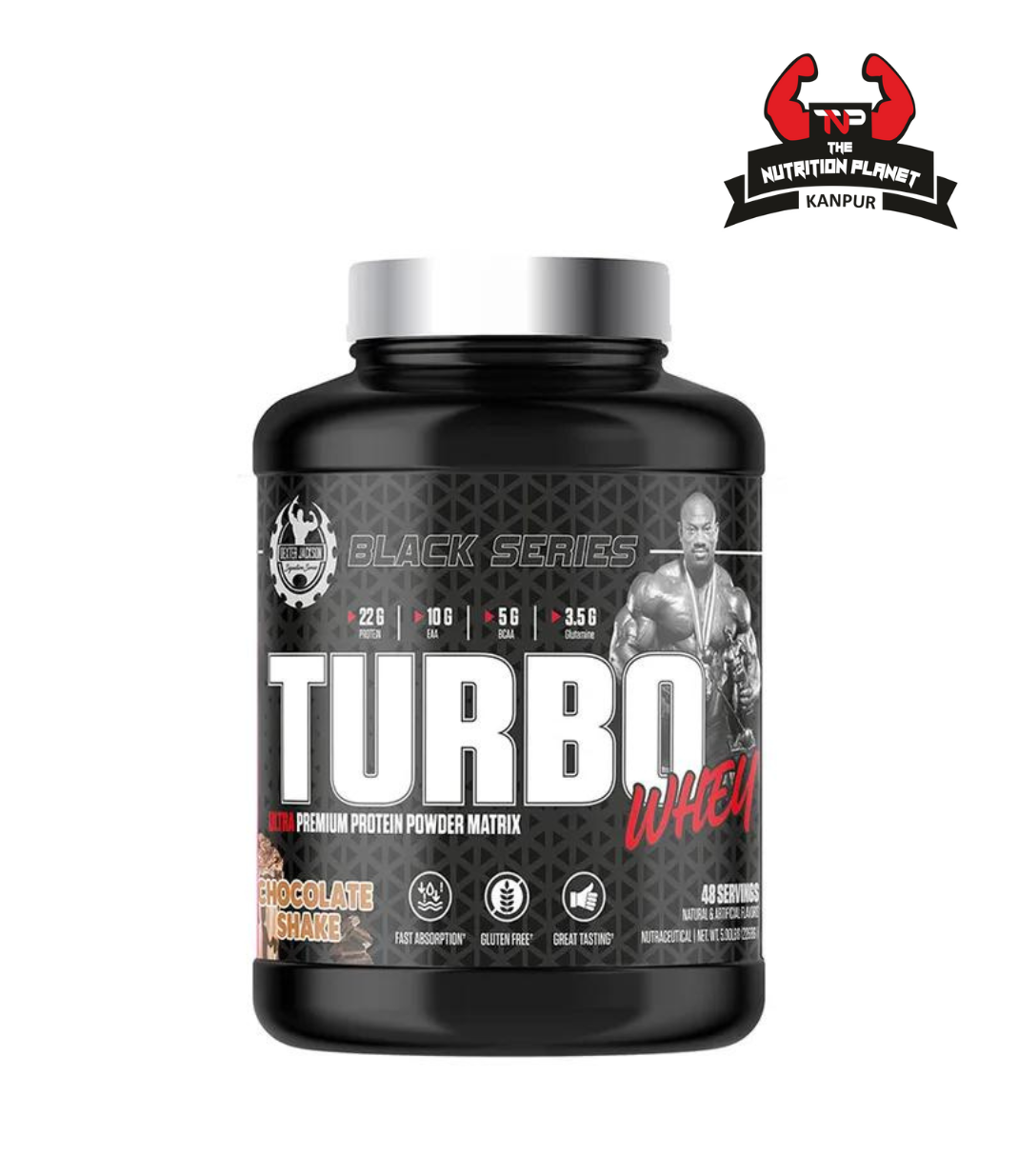 Dexter Jackson Black Series Turbo Whey 5lbs, 2.27 kg